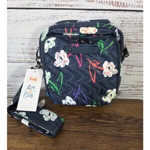 LUG bright floral skeeter convertible crossbody NWT